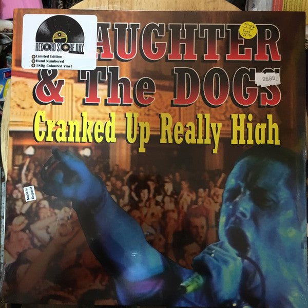 Slaughter And The Dogs Cranked Up Really High Lp Blue Vinyl