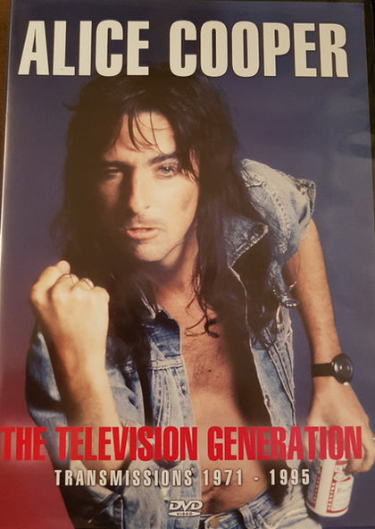 Alice Cooper "The Television Generation" (dvd, used)