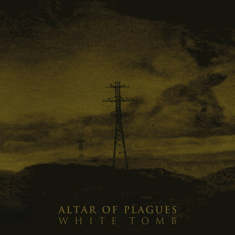 Altar of Plagues "White Tomb" (lp, clear vinyl with green splatter, used)