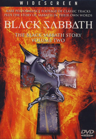 Black Sabbath "The Black Sabbath Story Volume Two" (dvd, used)