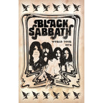 Black Sabbath "World Tour 1978" (textile poster)