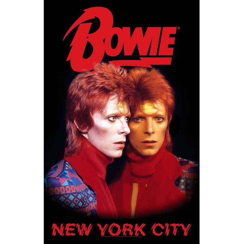 David Bowie "New York City" (textile poster)