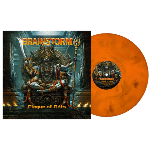 Brainstorm "Plague of Rats" (lp, orange vinyl)