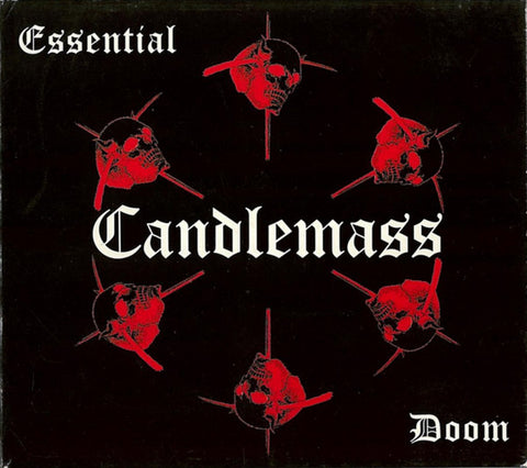 Candlemass "Essential Doom" (cd/dvd, digi, used)