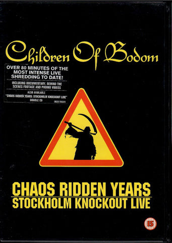 Children of Bodom "Chaos Ridden Years | Stockholm Knockout Live" (dvd, used)