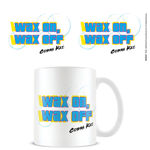 Cobra Kai "Wax On, Wax Off" (mug)