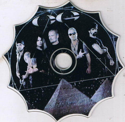 Crimson Glory "War of the Worlds" (mcd, shaped disc)