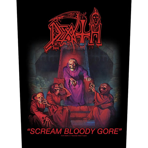 Death "Scream Bloody Gore" (backpatch)