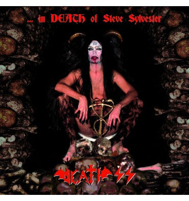 Death SS "In Death Of Steve Sylvester" (lp, red vinyl)