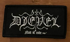 Djevel "Logo Natt til Ende" (patch)