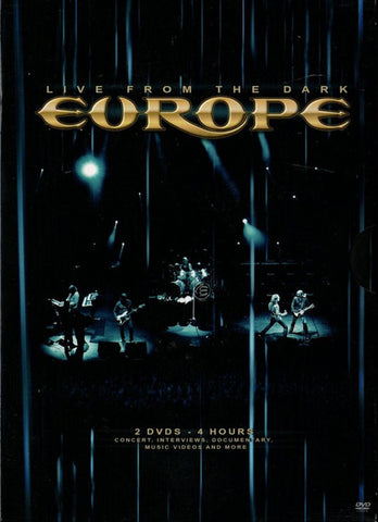 Europe "Live From The Dark" (dvd, used)