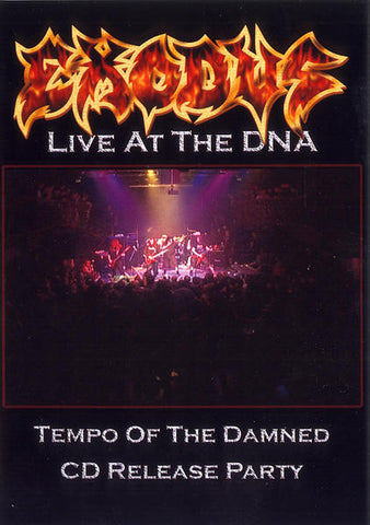 Exodus "Live At The DNA - Tempo Of The Damned CD Release Party" (2dvd, used)