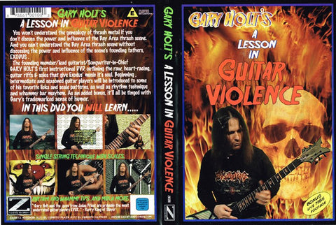 Gary Holt "A Lesson In Guitar Violence" (dvd)