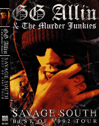 GG Allin "Savage South Best Of 1992 Tour" (dvd)