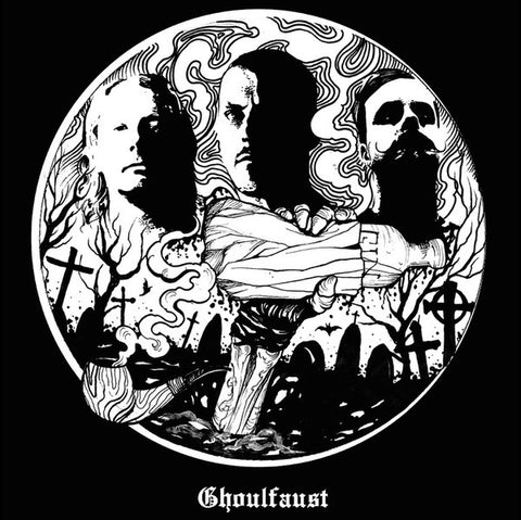 Urfaust / Ghoul Cult "Ghoulfaust" (7" vinyl, used)