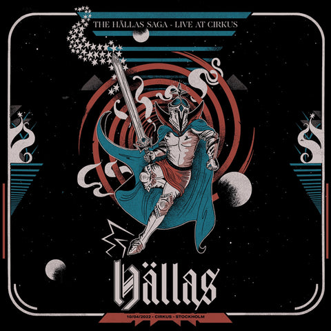 Hällas "The Hällas Saga - Live At Cirkus" (cd)