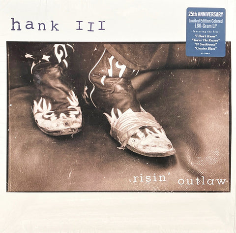 Hank III "Risin' Outlaw" (lp, smoke colored vinyl)