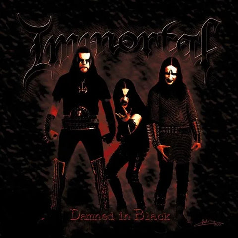 Immortal "Damned In Black" (cd, used)