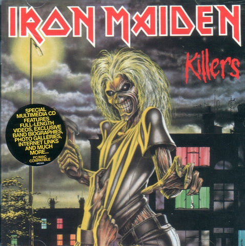 Iron Maiden "Killers" (cd,  enhanced, used)