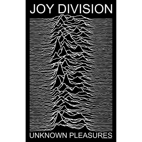 Joy Division "Unknown Pleasures" (textile poster)