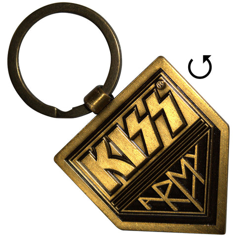 Kiss "Kiss Army Gold" (keychain)