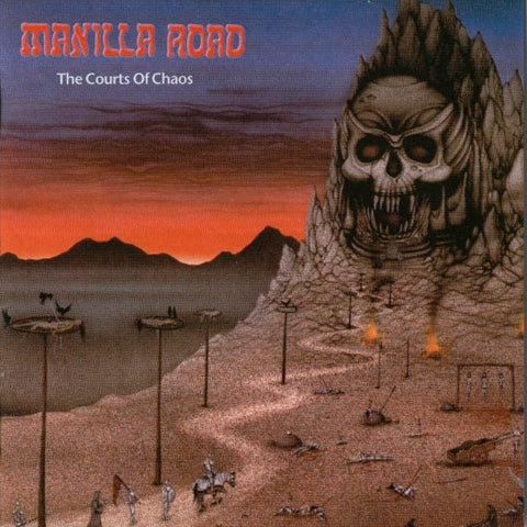 Manilla Road "The Courts Of Chaos" (cd, used)