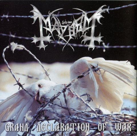 Mayhem "Grand Declaration Of War" (cd, used)