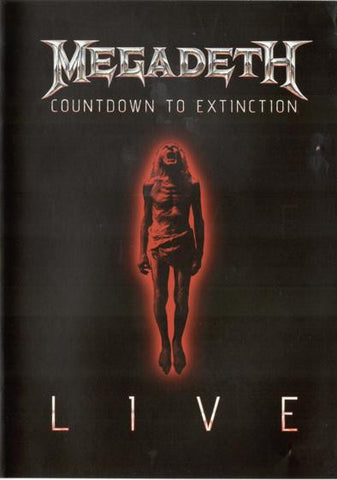 Megadeth "Countdown To Extinction Live" (blu ray, used)