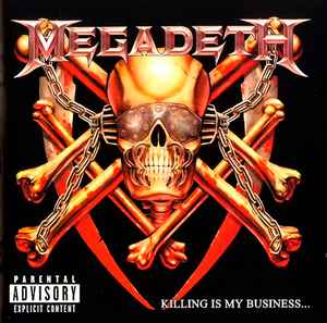 Megadeth "Killing Is My Business... " (cd, remixed / remastered, used)