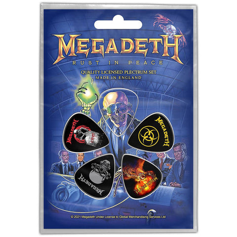 Megadeth "Rust In Peace" (guitar pick pack)