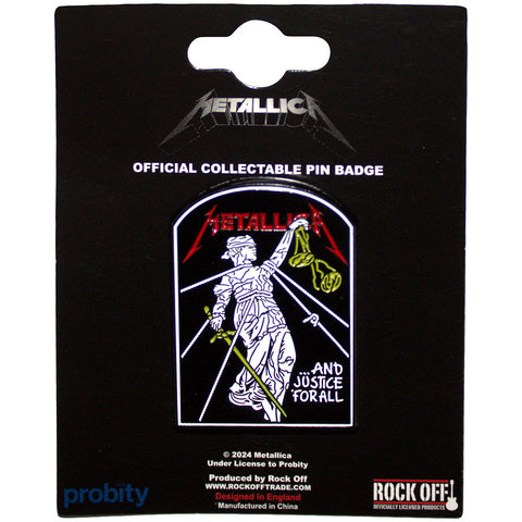 Metallica "Justice Tombstone" (pin)