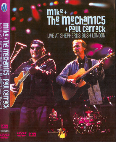 Mike + The Mechanics + Paul Carrack "Live At Shepherds Bush London" (dvd, used)