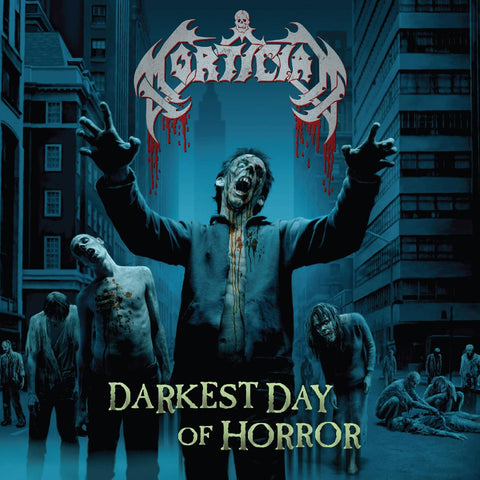Mortician "Darkest Day of Horror" (lp, splatter vinyl)