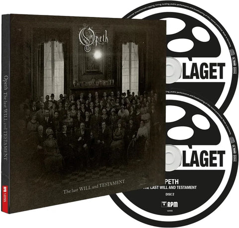 Opeth "The Last Will and Testament" (cd/blu ray, digi)