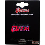 Saxon "Red Logo" (pin)