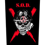 S.O.D. "Scrawled Lightning" (backpatch)