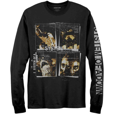 System of a Down "Face Boxes" (longsleeve, medium)