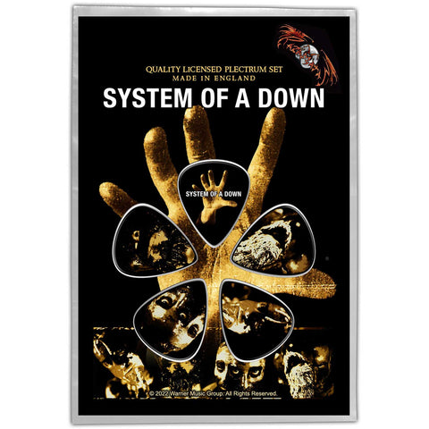 System of a Down "Hand" (guitar pick pack)