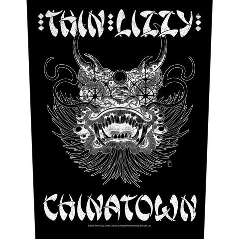 Thin Lizzy "Chinatown" (backpatch)