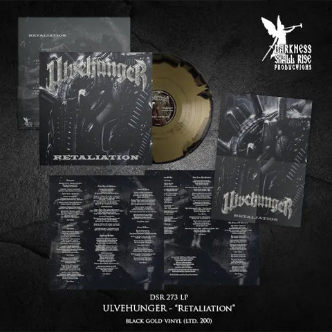 Ulvehunger "Retaliation" (lp, gold/black vinyl)