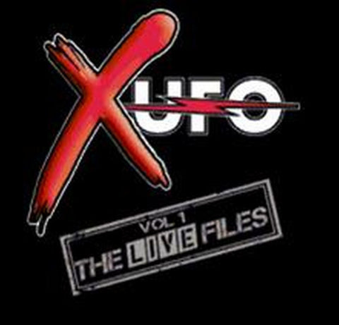 X Ufo "Vol 1 The Live Files" (cd, digi)