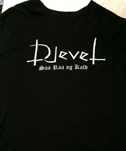 Djevel "Saa Raa og Kald" (tshirt, small)