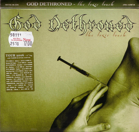 God Dethroned "The Toxic Touch" (cd/dvd, slipcase)