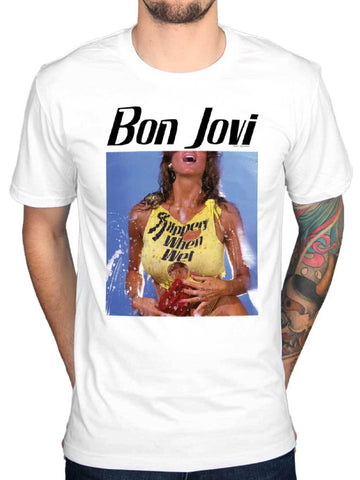 Bon Jovi "Slippery When Wet" (tshirt, large)