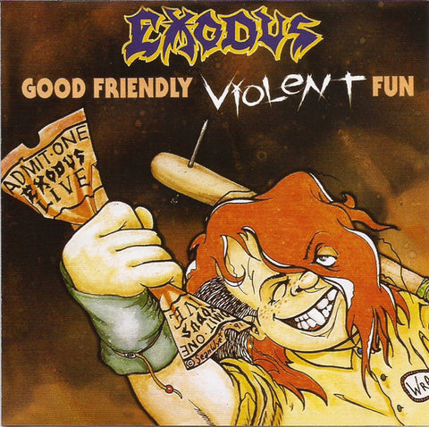 Exodus "Good Friendly Violent Fun" (cd, argentina import)