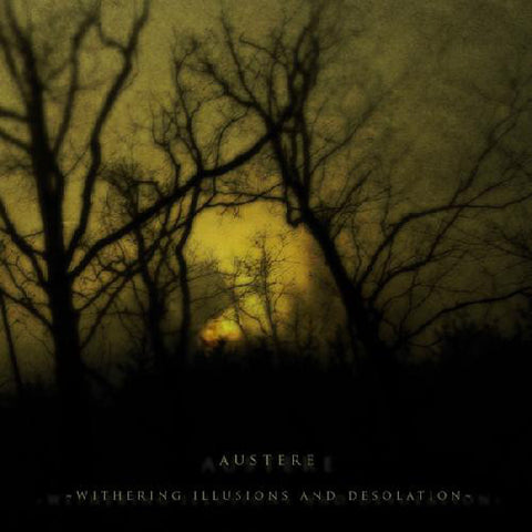 Austere "Withering Illusions And Desolation" (cd, digi)