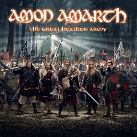 Amon Amarth "Great Heathen Army" (lp, red vinyl)