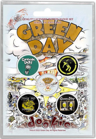 Green Day "Dookie" (button set)