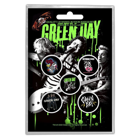 Green Day "New" (button set)