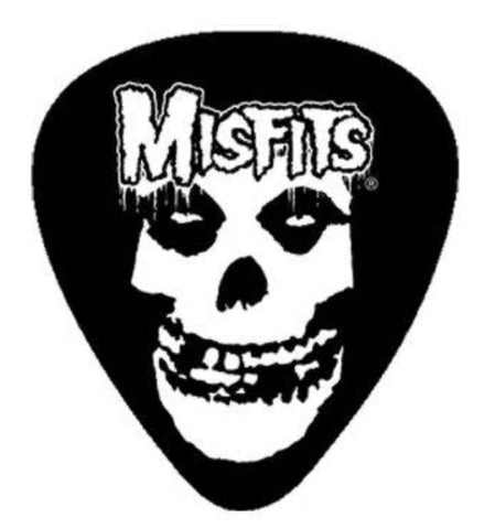 Misfits "Skull" (guitar pick)